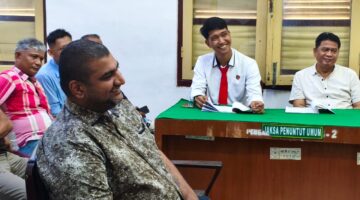 Terdakwa Golraj Singh dan Korban Manraaj Singh Berdamai di PN Medan